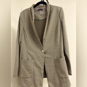 Tommy Plaid Blazer